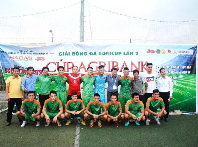 FC B&aacute;o NNVN v&ocirc; địch giải b&oacute;ng đ&aacute; Agricup 2018 tranh c&uacute;p Agribank