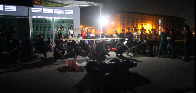 Hiện trường vụ tai nạn