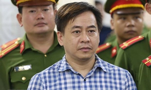 Phan Văn Anh Vũ bị TAND H&agrave; Nội tuy&ecirc;n phạt 9 năm t&ugrave; tại phi&ecirc;n xử cuối th&aacute;ng 7 vừa qua. Ảnh: TTXVN