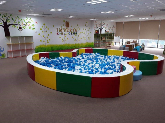 ph&ograve;ng Kids Club, tầng M, trong khu chung cư Imperia Garden, Nguyễn Huy Tưởng (H&agrave; Nội).
