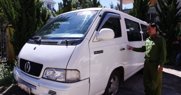 Lâm Đồng: Tài xế không chấp hành hiệu lệnh, kéo lê chiến sĩ công an hơn 100m