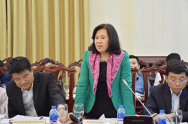 Ph&oacute; Ch&aacute;nh &aacute;n TANDTC Nguyễn Th&uacute;y Hiền