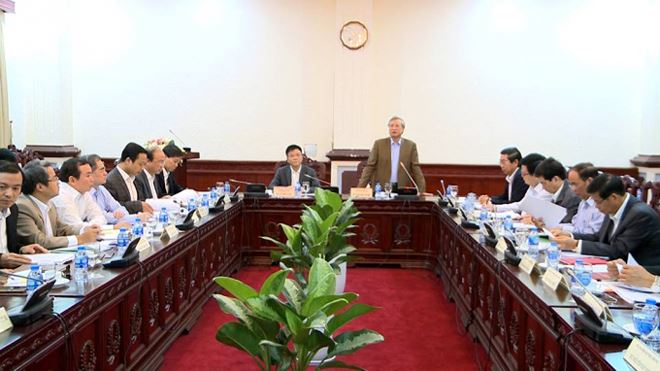 Thường trực Ban B&iacute; thư Trần Quốc Vượng nhấn mạnh, cần nhận thức r&otilde; hơn vị tr&iacute;, vai tr&ograve; ng&agrave;y c&agrave;ng quan trọng của Bộ Tư ph&aacute;p trong tổ chức bộ m&aacute;y nh&agrave; nước trong bối cảnh đất nước ng&agrave;y c&agrave;ng hội nhập.