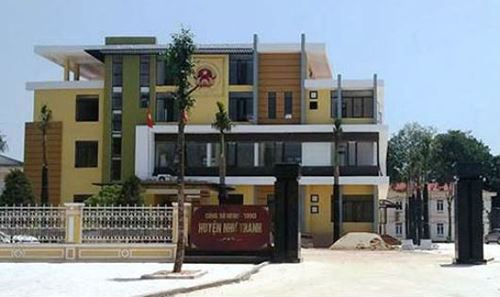 Trụ sở UBND huyện Như Thanh.