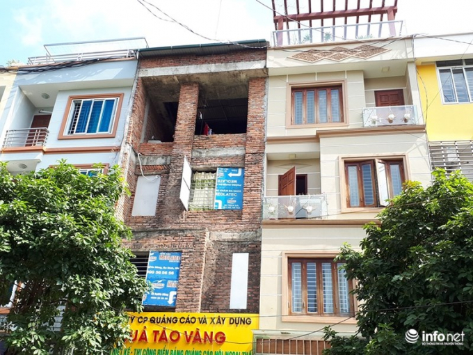 Nhiều ng&ocirc;i biệt thự, liền kề h&agrave;ng chục tỷ đồng ngay giữa thủ đ&ocirc; nhiều năm nay vẫn trong t&igrave;nh trạng x&acirc;y dựng dở dang rồi cho thu&ecirc;, g&acirc;y mất mỹ quan đ&ocirc; thị.