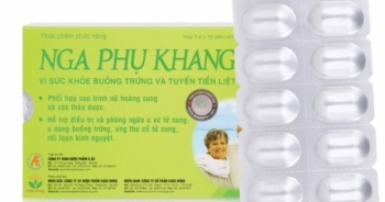 Cục An toàn thực phẩm cảnh báo người dùng khi mua Nga Phụ Khang