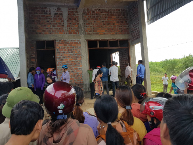 Ng&ocirc;i nh&agrave; nơi xảy ra sự việc đau l&ograve;ng.