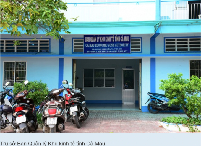 Ban Quản l&yacute; khu kinh tế tỉnh C&agrave; Mau: Đi tiếp kh&aacute;ch nhưng...kh&ocirc;ng chứng minh được tiếp kh&aacute;ch n&agrave;o?