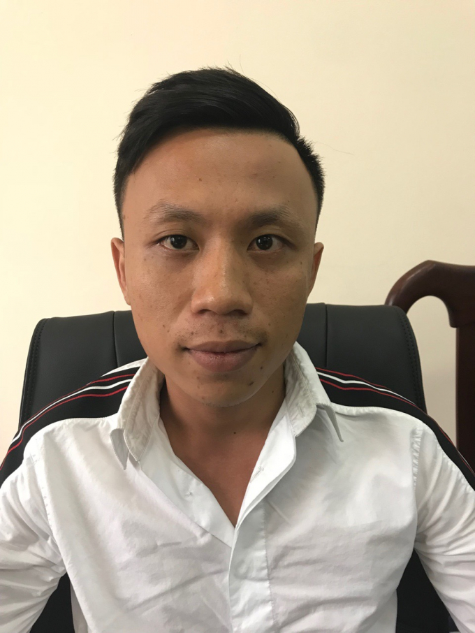 Đối tượng Trần Quang Nam.