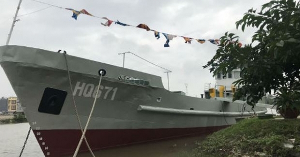 Tàu HQ-671 thành Bảo vật quốc gia