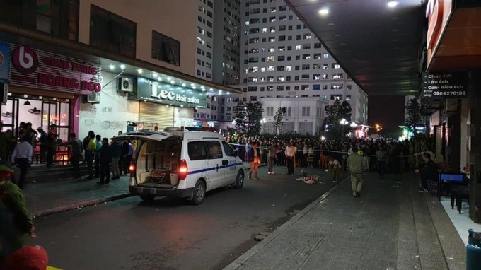 Hiện trường nơi xảy ra sự việc