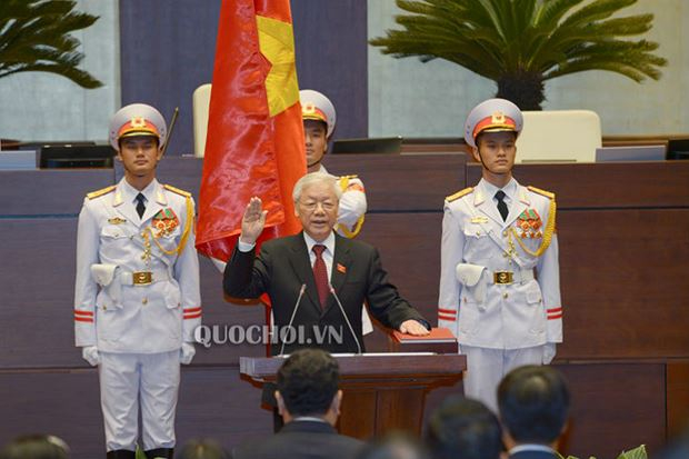 Tổng B&iacute; thư Nguyễn Ph&uacute; Trọng ch&iacute;nh thức được Quốc hội t&iacute;n nhiệm giao trọng tr&aacute;ch l&agrave;m Chủ tịch nước