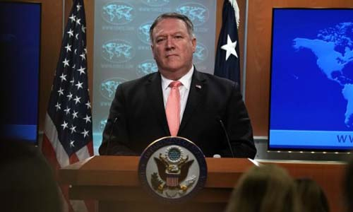 Ngoại trưởng Mỹ Mike Pompe. (Ảnh: AFP)