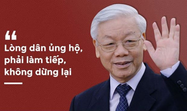 Dưới thời Tổng B&iacute; thư Nguyễn Ph&uacute; Trọng trực tiếp l&agrave;m Trưởng ban Chỉ đạo Trung ương về PCTN, cuộc đấu tranh n&agrave;y đ&atilde; c&oacute; bước ph&aacute;t triển mới, củng cố l&ograve;ng tin của người d&acirc;n.