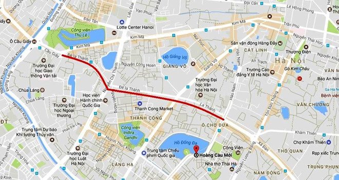 H&agrave; Nội ph&ecirc; duyệt 'đường đắt nhất h&agrave;nh tinh': Hơn 3,1 tỷ đồng/m.