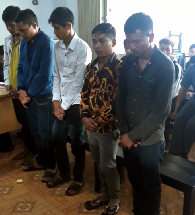 C&aacute;c bị c&aacute;o Thư, Nha, Sin, Bun&nbsp;&nbsp;tại phi&ecirc;n t&ograve;a sơ thẩm To&agrave;&nbsp;&aacute;n nh&acirc;n d&acirc;n huyện Chư Pứ.