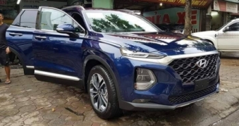 Chùm ảnh: Soi Hyundai SantaFe 2019 "lộ diện" giữa phố ở Hà Nội