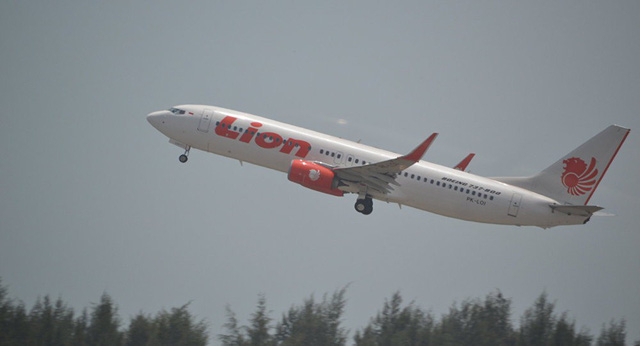 Một m&aacute;y bay của h&atilde;ng h&agrave;ng kh&ocirc;ng gi&aacute; rẻ Lion Air (Ảnh: CBS)