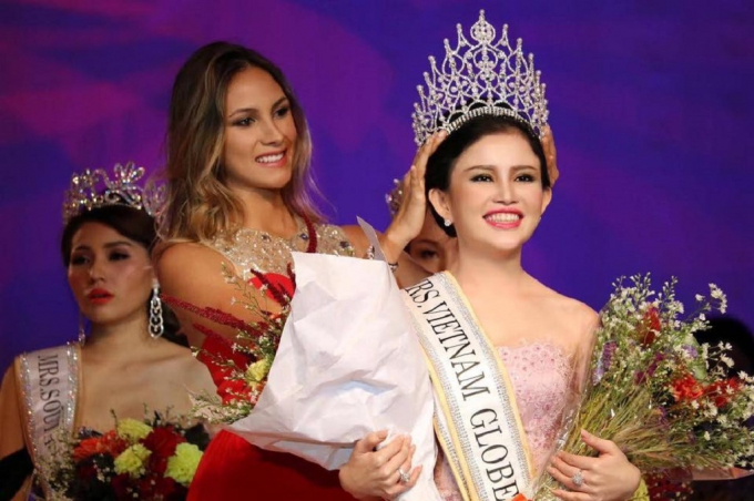 Hoa hậu Janny Thủy Trần - Trưởng BTC cuộc thi Hoa hậu Đại sứ Ho&agrave; B&igrave;nh 2018