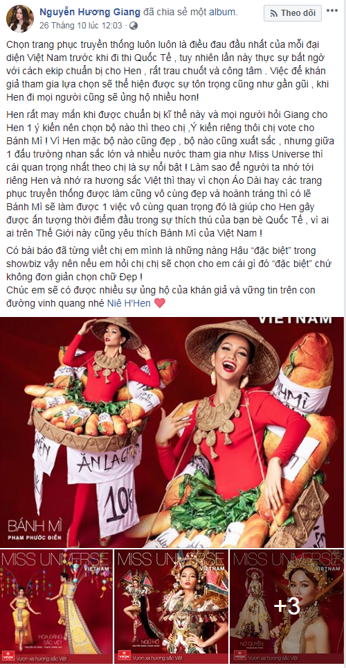 Lộ diện top 3 trang phục d&acirc;n tộc cho H'Hen Ni&ecirc; tại Miss Universe 2018