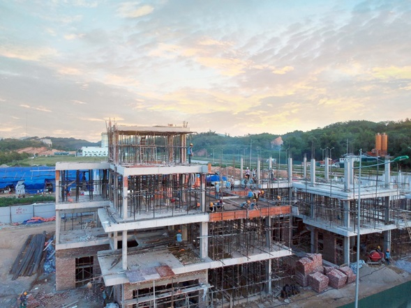 Dự &aacute;n TNR Stars Centre đang ho&agrave;n thiện những kh&acirc;u cuối c&ugrave;ng để chuẩn bị b&agrave;n giao