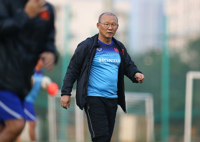HLV Park Hang Seo luôn khẩn trương với nhiệm vụ ở cả đội tuyển lẫn U22 Việt Nam
