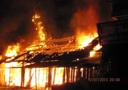 Báo tin cháy giả, người đàn ông bị xử phạt hành chính