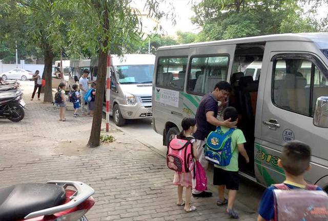 Hiện nay chưa có quy định về xe đưa đón học sinh