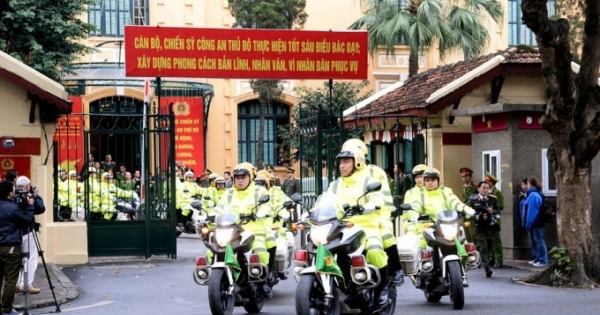 Công an TP Hà Nội lên phương án phân luồng giao thông phục vụ trận Việt Nam - Malaysia