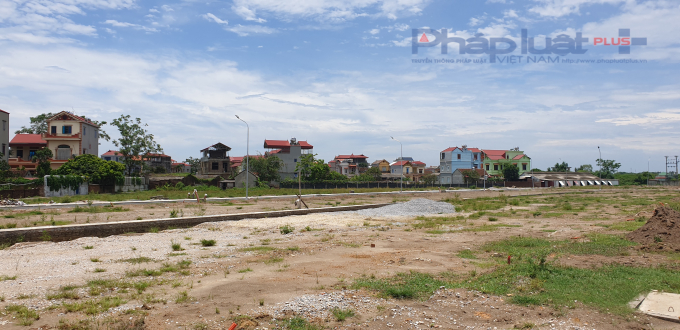 Một g&oacute;c Dự &aacute;n khu nh&agrave; ở th&ocirc;n Như Nguyệt v&agrave; th&ocirc;n Đo&agrave;i. Ảnh Ch&iacute; Ki&ecirc;n.