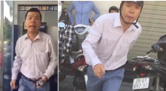 Lộ diện danh tính kẻ đấm đá, quát 