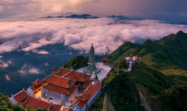 Fansipan Sa Pa trở thành “Điểm đến du lịch hấp dẫn hàng đầu Việt Nam”