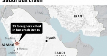 Không có người Việt trong vụ tai nạn xe bus ở Ả rập Xê-út