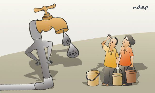 Xin đừng coi nước sạch chỉ là một mặt hàng thương mại!