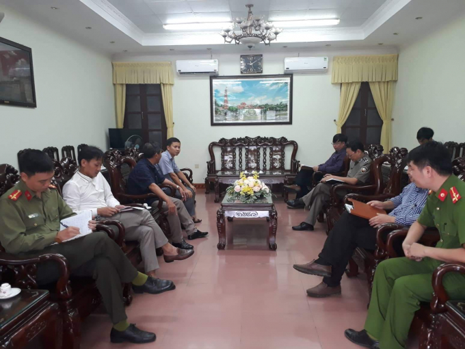 Kiểm tra công tác chuẩn bị đảm bảo ATTP tại UBND huyện Hải Hậu.