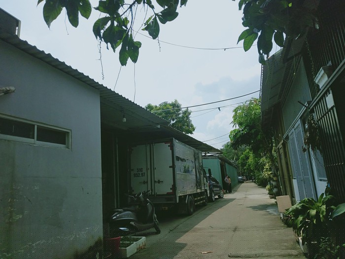 Công trình vi phạm của gia đình Phó chủ tịch HĐND quận Thủ Đức ảnh: H.T