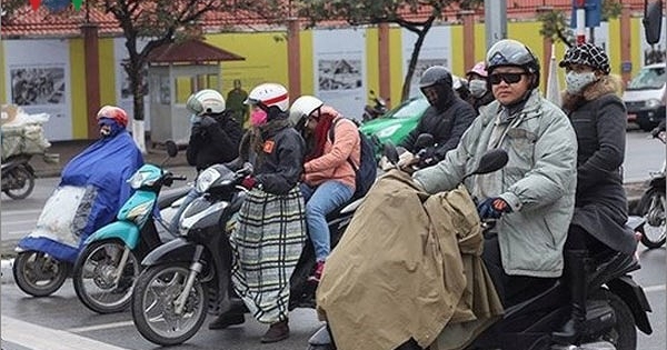 Miền Bắc sắp đón không khí lạnh, mưa to và rét từ chiều 28/10