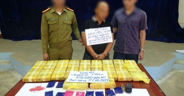 Chặn đứng 120.000 viên ma túy trên đường về Việt Nam