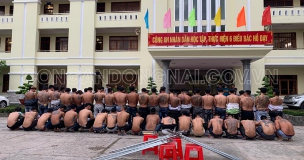 Đồng Nai: Bắt giữ 59 đối tượng trong hai băng nhóm hỗn chiến, tranh giành đất