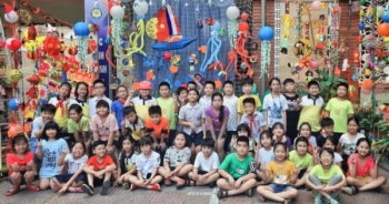 Vui Tết Trung thu cùng thiếu nhi trường Tiểu học Trưng Trắc