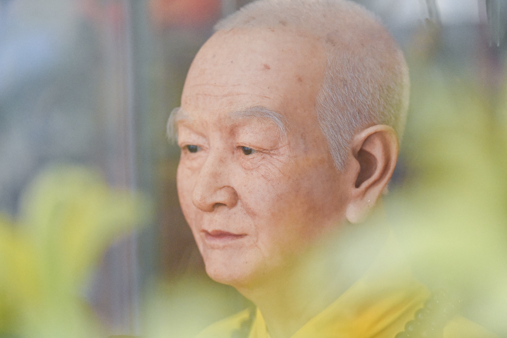 Tượng sáp được được đưa về chùa Quán Sứ tháng 11/2012.