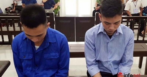 2 kẻ sát hại tài xế Grab rúng động Hà Nội hầu tòa