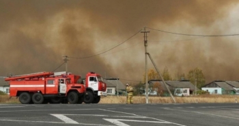 Cháy nổ lớn tại kho đạn dược của Nga