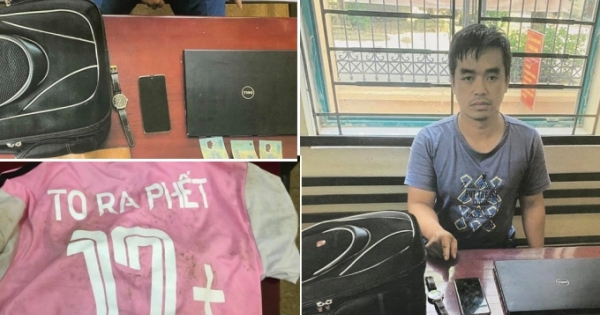 Hà Nội: Tạm giữ hình sự đối tượng chuyên "lê la" tại các sân bóng để trộm cắp tài sản