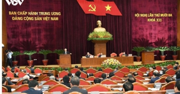 Bế mạc hội nghị Trung ương 13 khóa XII