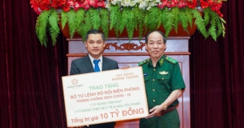 Tập đoàn Hưng Thịnh trao tặng 10 tỷ đồng cho Bộ Tư lệnh Bộ đội Biên phòng phòng, chống dịch Covid-19