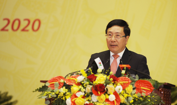 Đồng ch&iacute; Phạm B&igrave;nh Minh, Ủy vi&ecirc;n Bộ Ch&iacute;nh trị, Ph&oacute; Thủ tướng Ch&iacute;nh phủ, Bộ trưởng Bộ Ngoại giao.