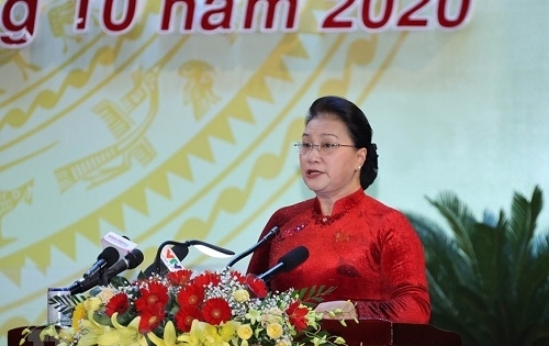 Chủ tịch Quốc hội dự Đại hội đại biểu Đảng bộ tỉnh Khánh Hòa