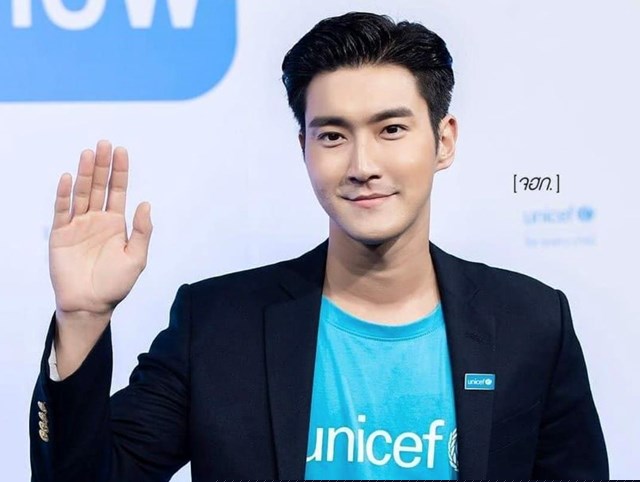 Siwon Choi, si&ecirc;u sao của ban nhạc Super Junior, l&agrave; Đại sứ của UNICEF khu vực Đ&ocirc;ng &Aacute; v&agrave; Th&aacute;i B&igrave;nh Dương. Ảnh: Pinterest.
