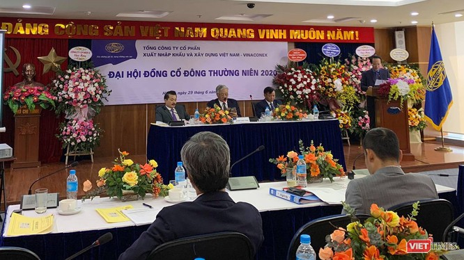 Phiên họp ĐHĐCĐ thường niên 2020 của Vinaconex